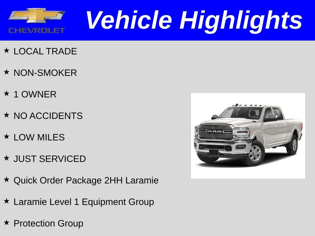 Used 2020 RAM 2500 Laramie image 2