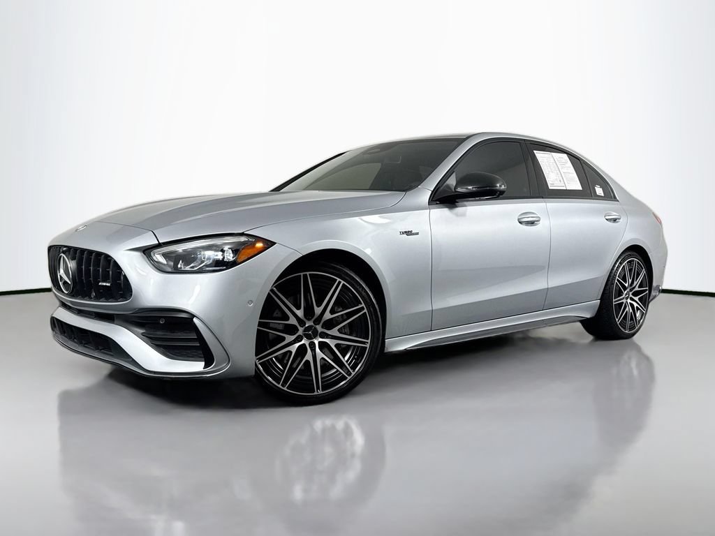 Used 2024 Mercedes-Benz C 43 AMG 4MATIC Sedan w/ AMG Carbon Fiber Package video 1