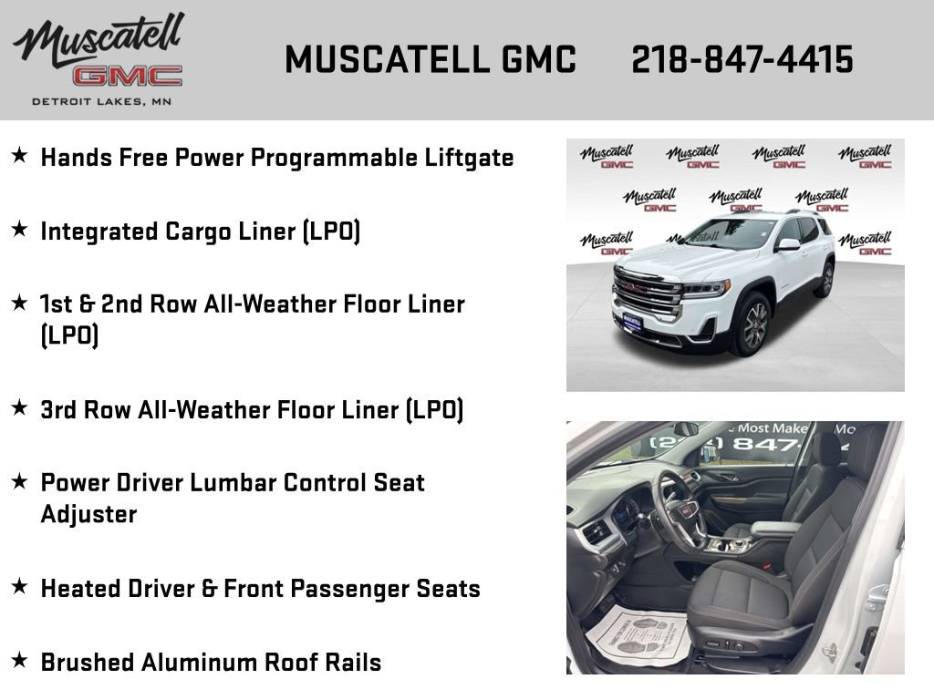 Used 2023 GMC Acadia SLE w/ Driver Convenience Package image 18