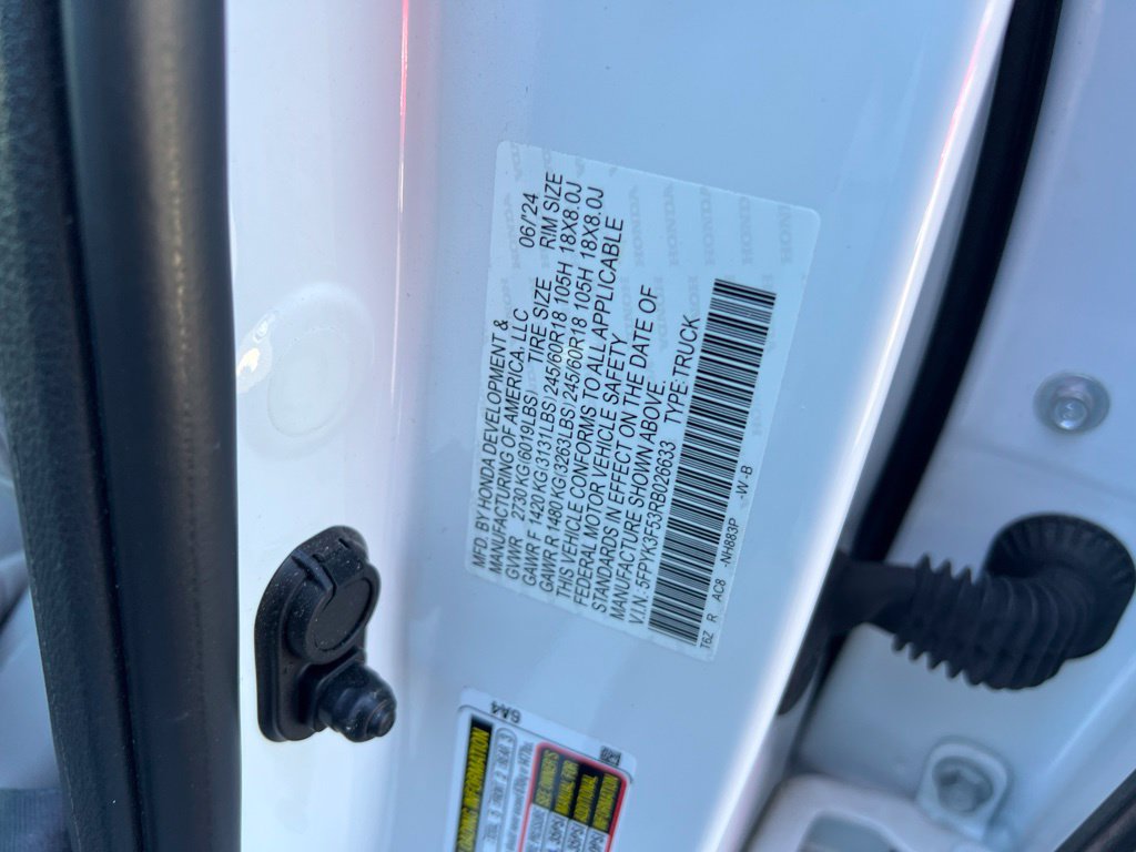 Certified 2024 Honda Ridgeline RTL image 33