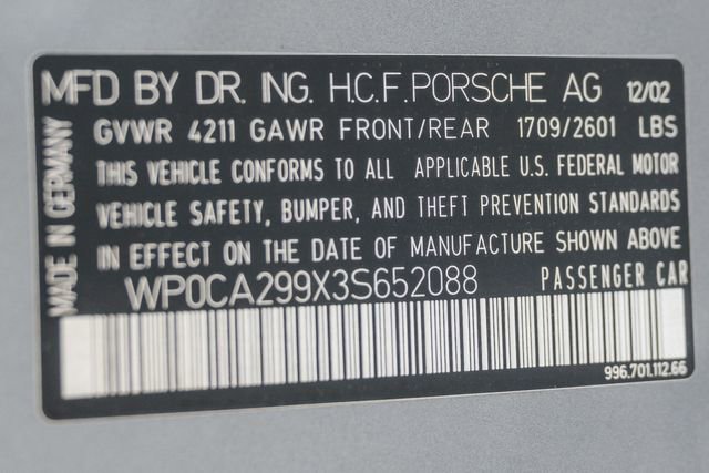 Used 2003 Porsche 911 Carrera image 93