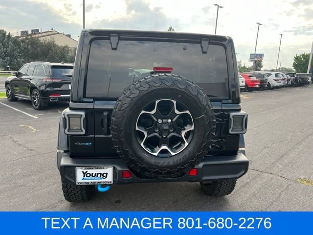 Used 2021 Jeep Wrangler Unlimited Rubicon 4xe w/ Cold Weather Group AWD/4WD image 4