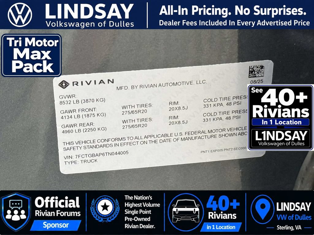 Used 2026 Rivian R1T Premium AWD/4WD image 28
