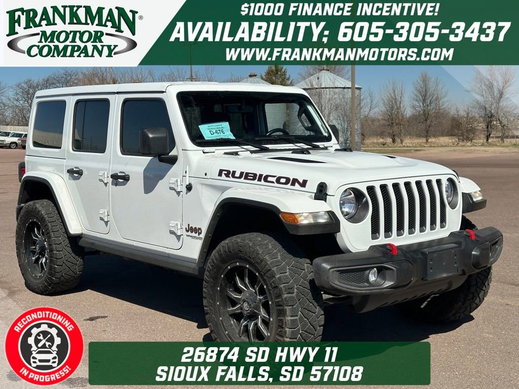 Used 2022 Jeep Wrangler Unlimited Rubicon w/ Cold Weather Group image 1