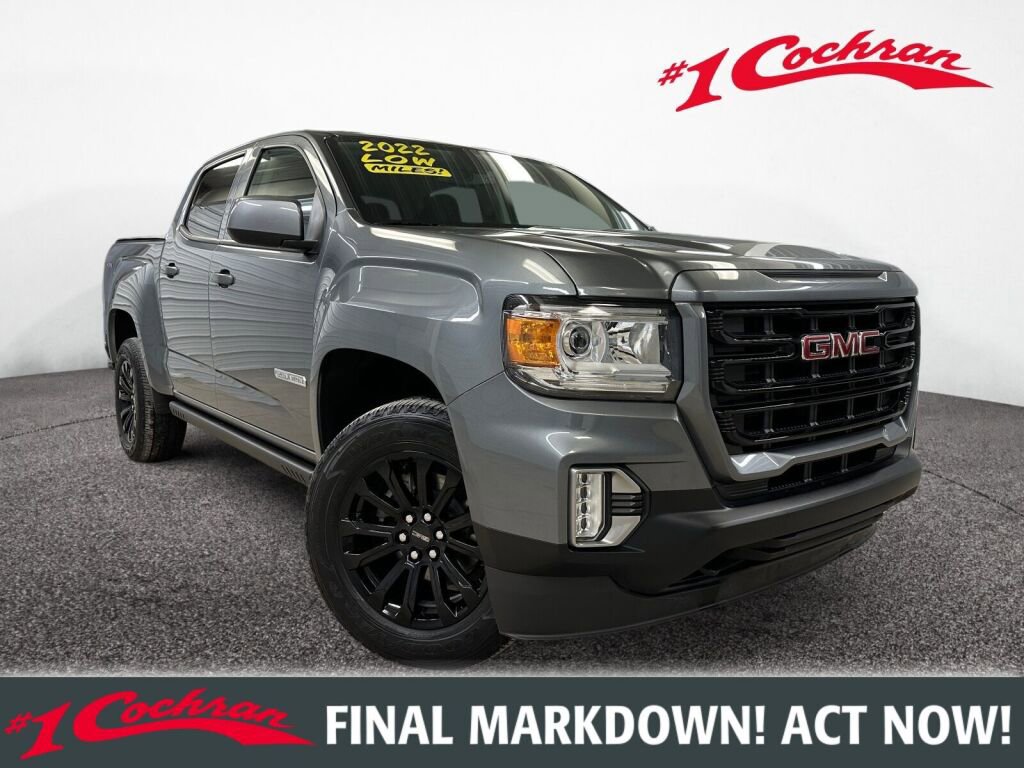 Certified 2022 GMC Canyon Elevation