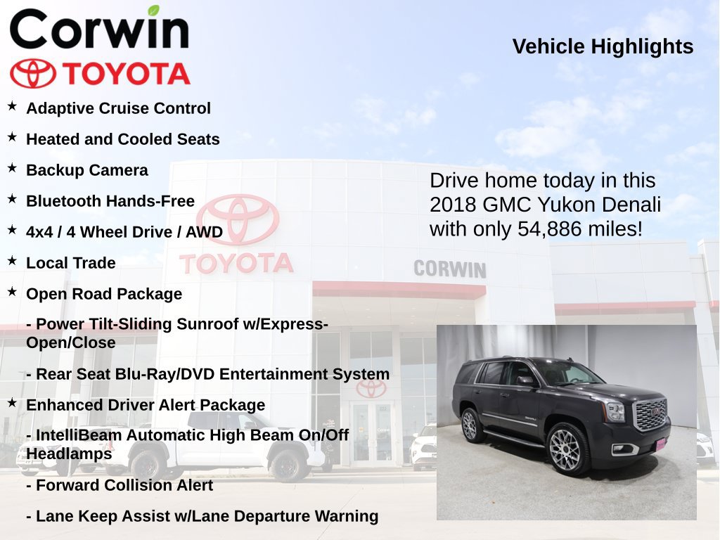 Used 2018 GMC Yukon Denali w/ Open Road Package AWD/4WD image 7