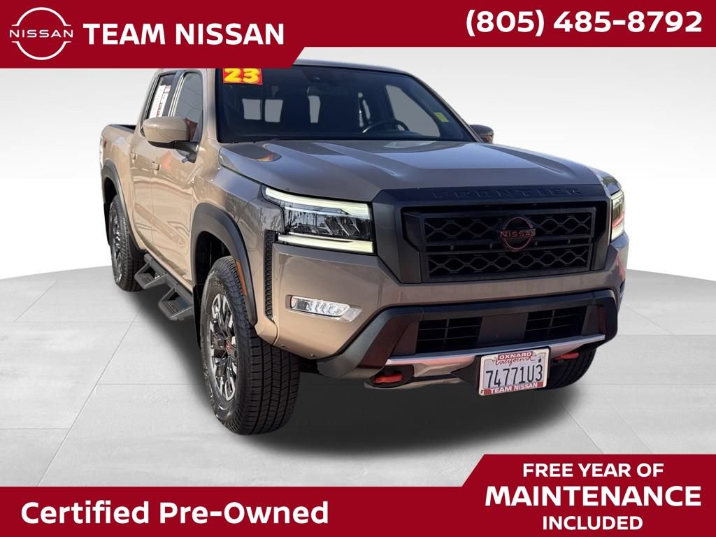 Certified 2023 Nissan Frontier PRO-4X w/ Technology Package AWD/4WD image 1