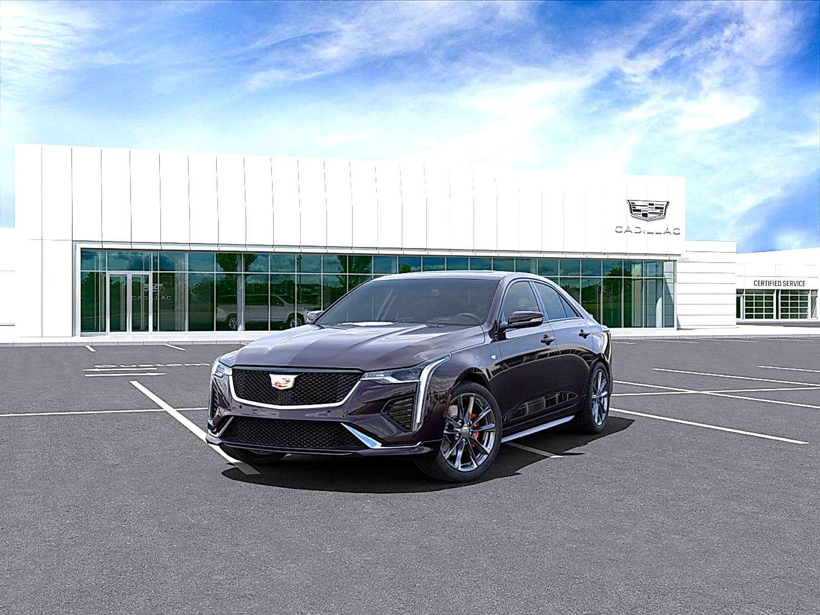 New 2025 Cadillac CT4 Sport w/ Super Cruise Package AWD/4WD image 8