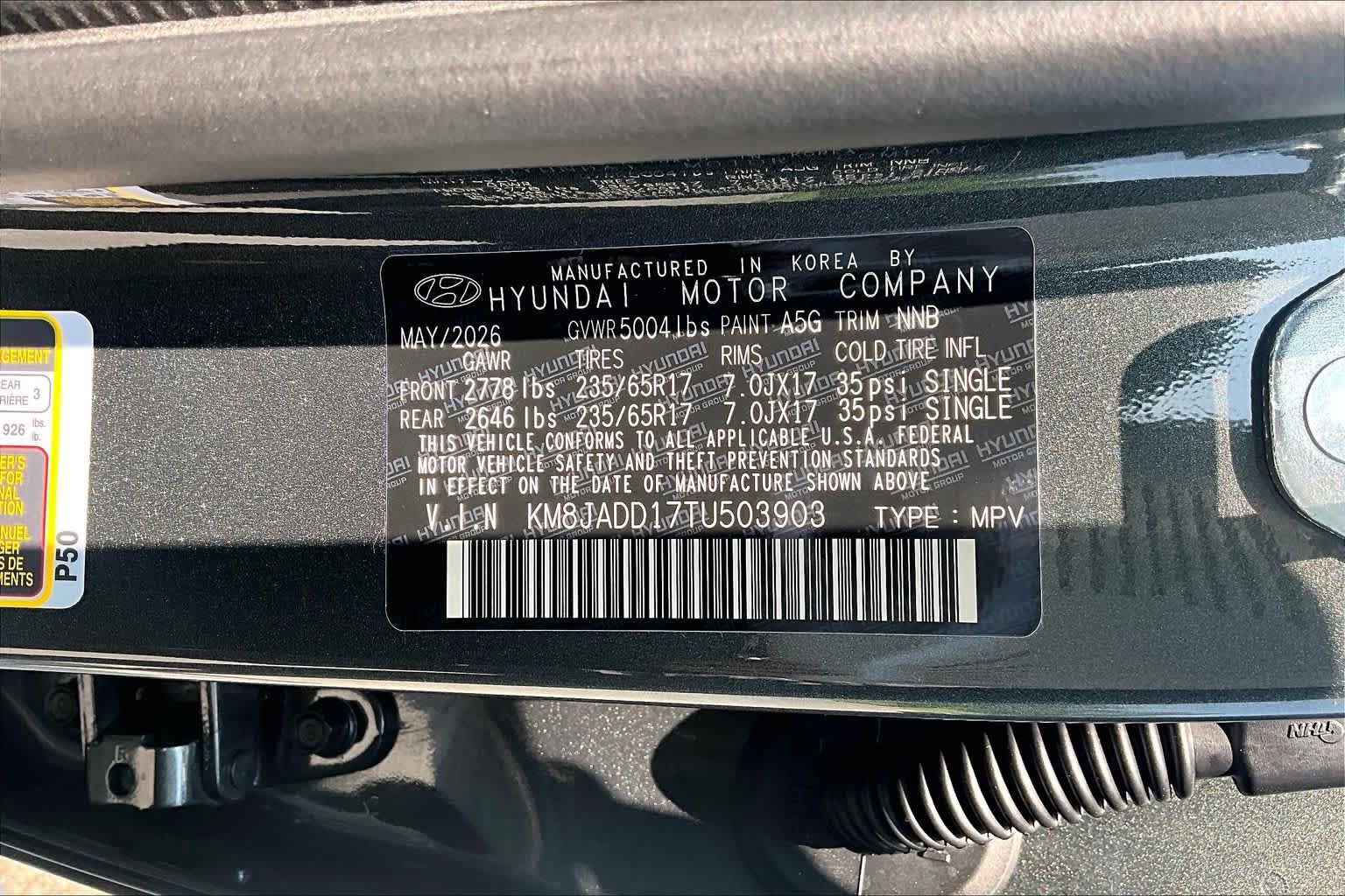 New 2026 Hyundai Tucson Blue SE AWD/4WD image 14