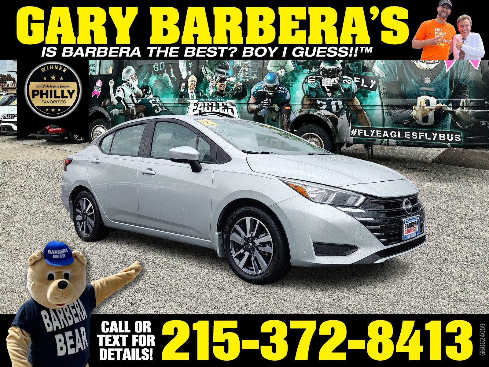Used 2024 Nissan Versa SV w/ Trunk Package