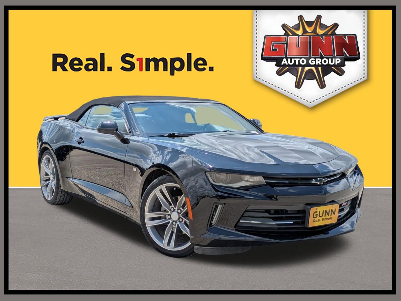 Used 2018 Chevrolet Camaro LT w/ RS Package RWD image 1
