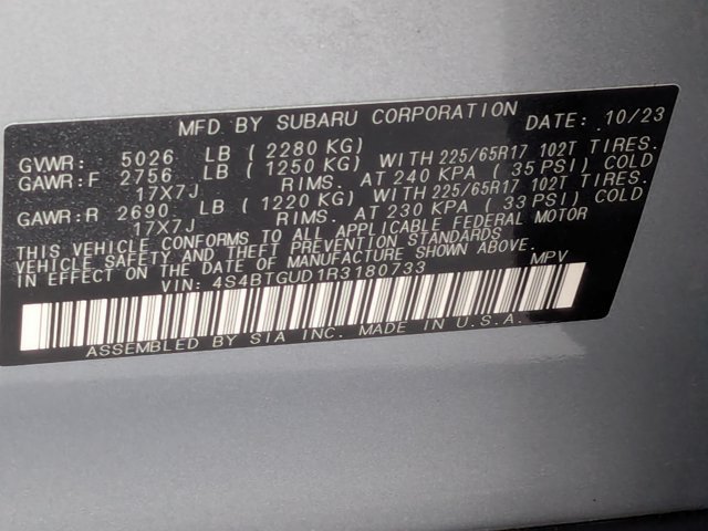 Used 2024 Subaru Outback Wilderness AWD/4WD image 25