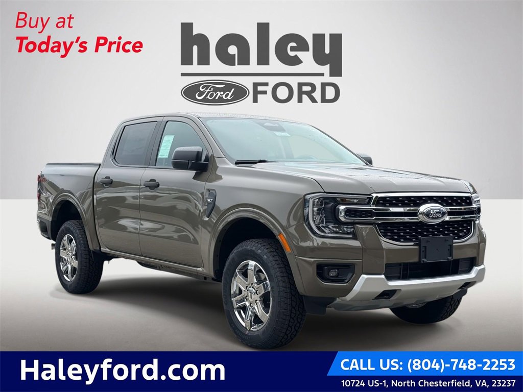 New 2025 Ford Ranger XLT w/ Equipment Group 301A High