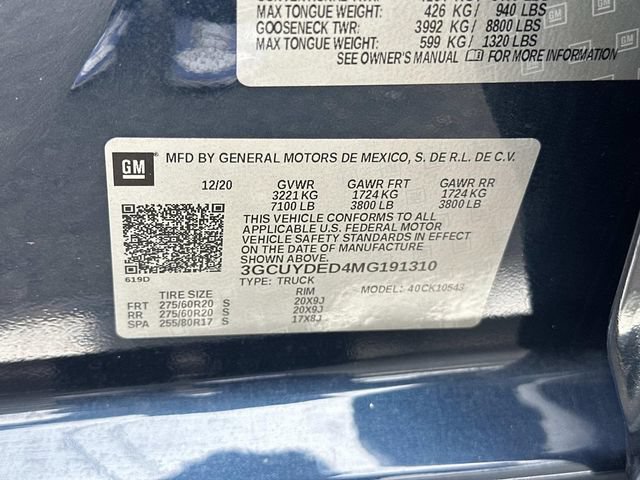 Used 2021 Chevrolet Silverado 1500 LT AWD/4WD image 30
