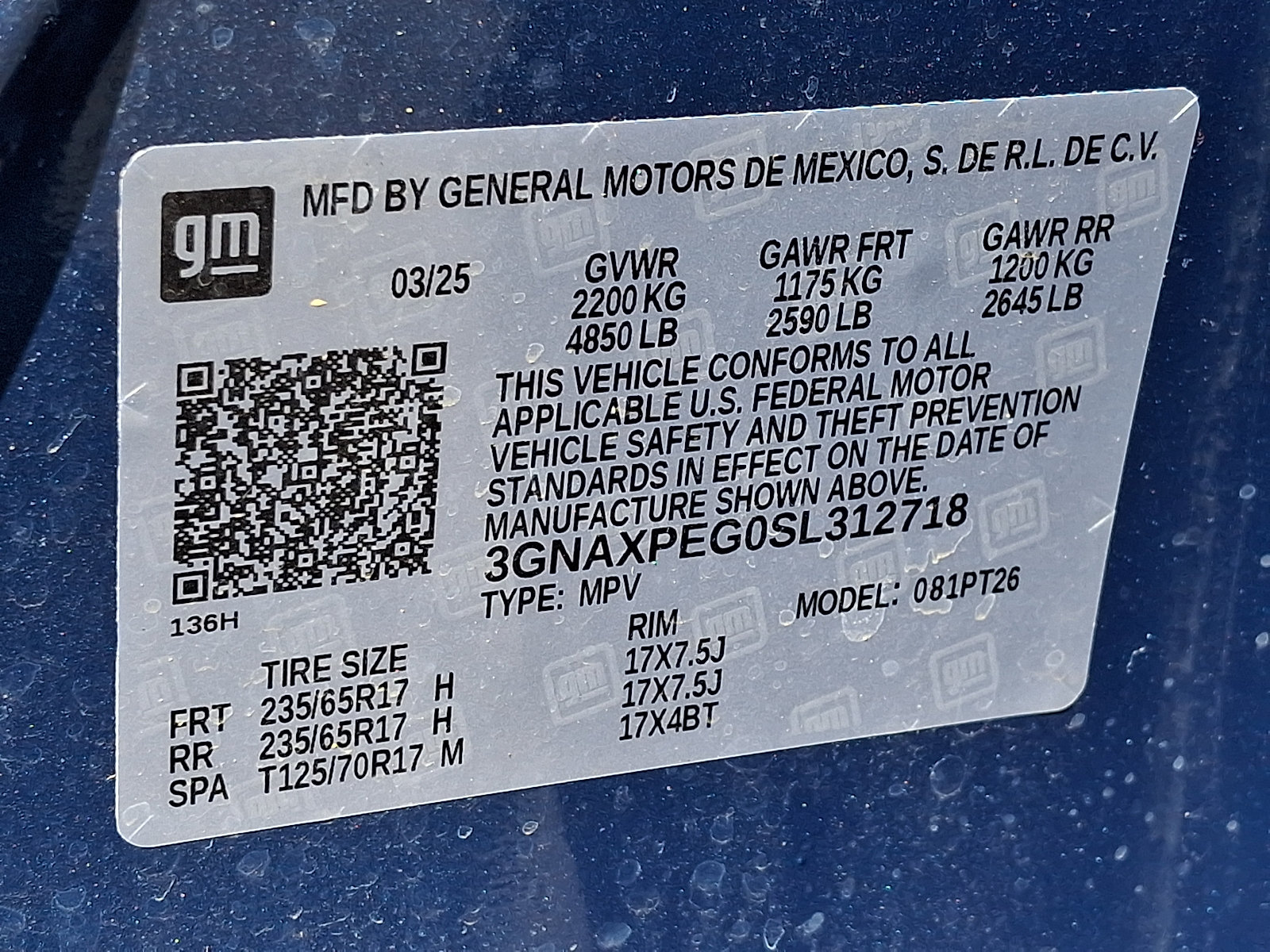 Certified 2025 Chevrolet Equinox LT w/ Convenience Package II AWD/4WD image 28