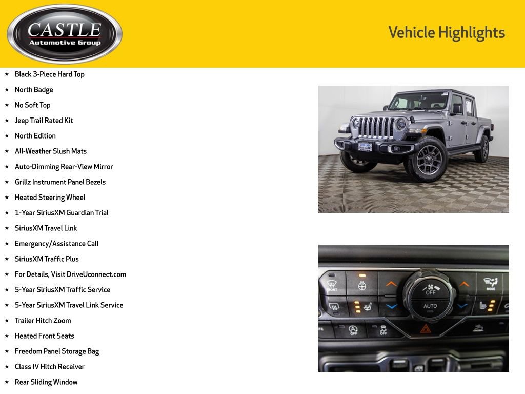Used 2020 Jeep Gladiator Overland AWD/4WD image 12