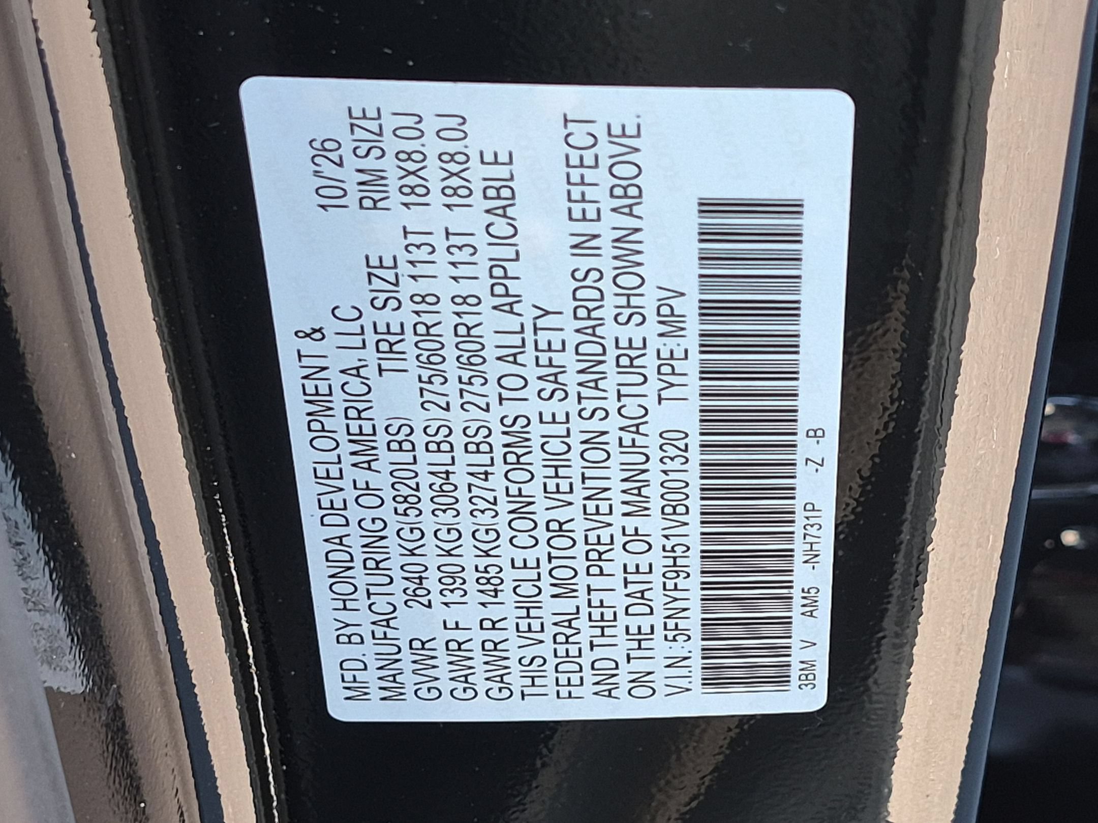 New 2027 Honda Passport TrailSport image 39