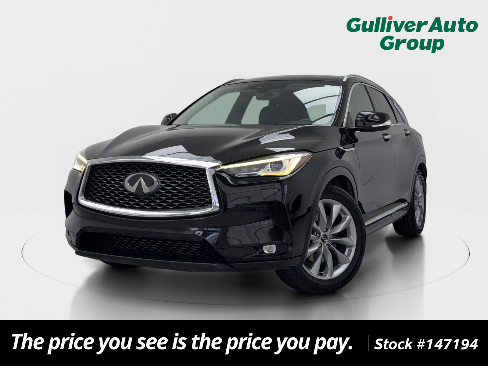 Used 2019 INFINITI QX50 Luxe w/ Navigation Package FWD image 1