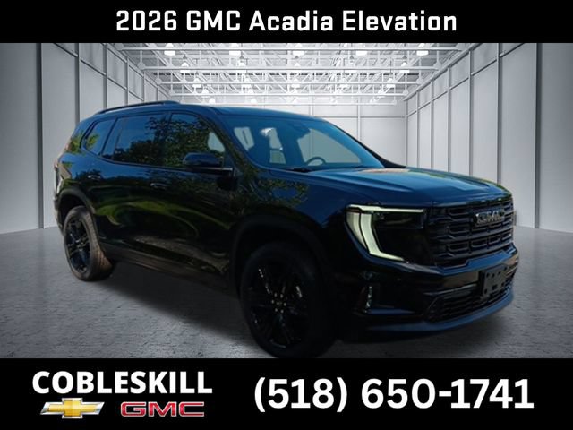 New 2026 GMC Acadia Elevation w/ Black Edition AWD/4WD 360° Tour
