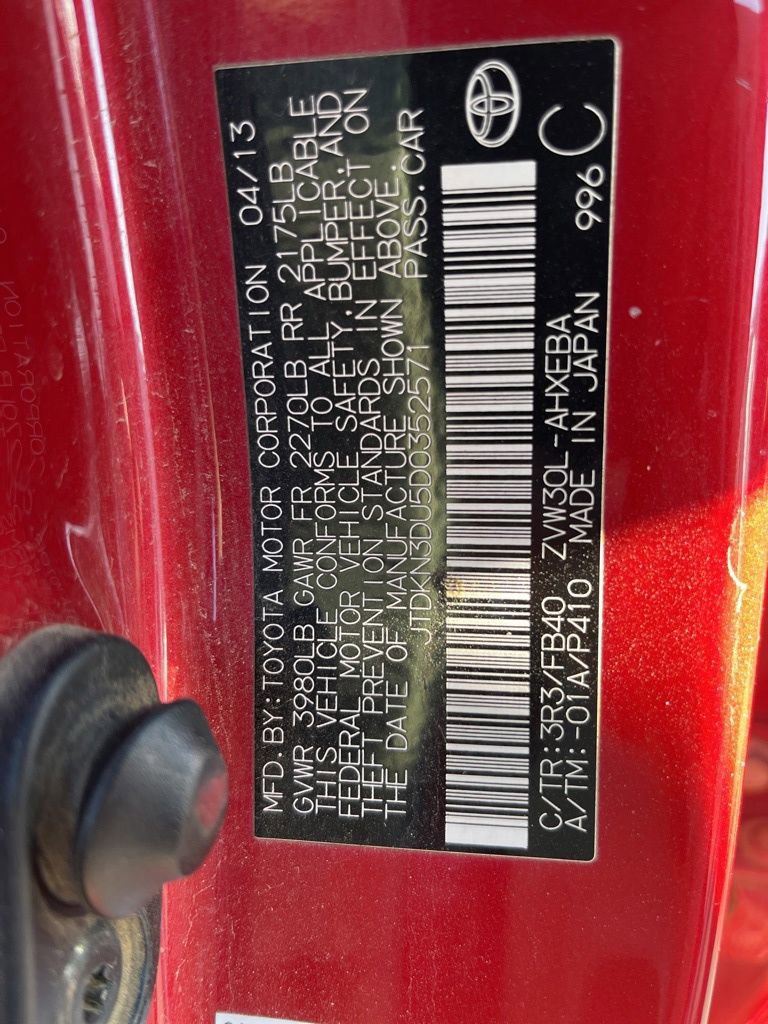 Used 2013 Toyota Prius Two FWD image 9
