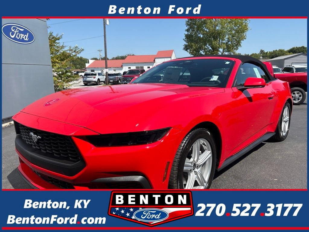 New 2026 Ford Mustang Convertible RWD image 1