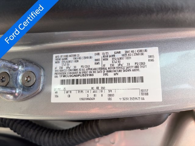 Certified 2023 Ford Escape Active AWD/4WD image 30