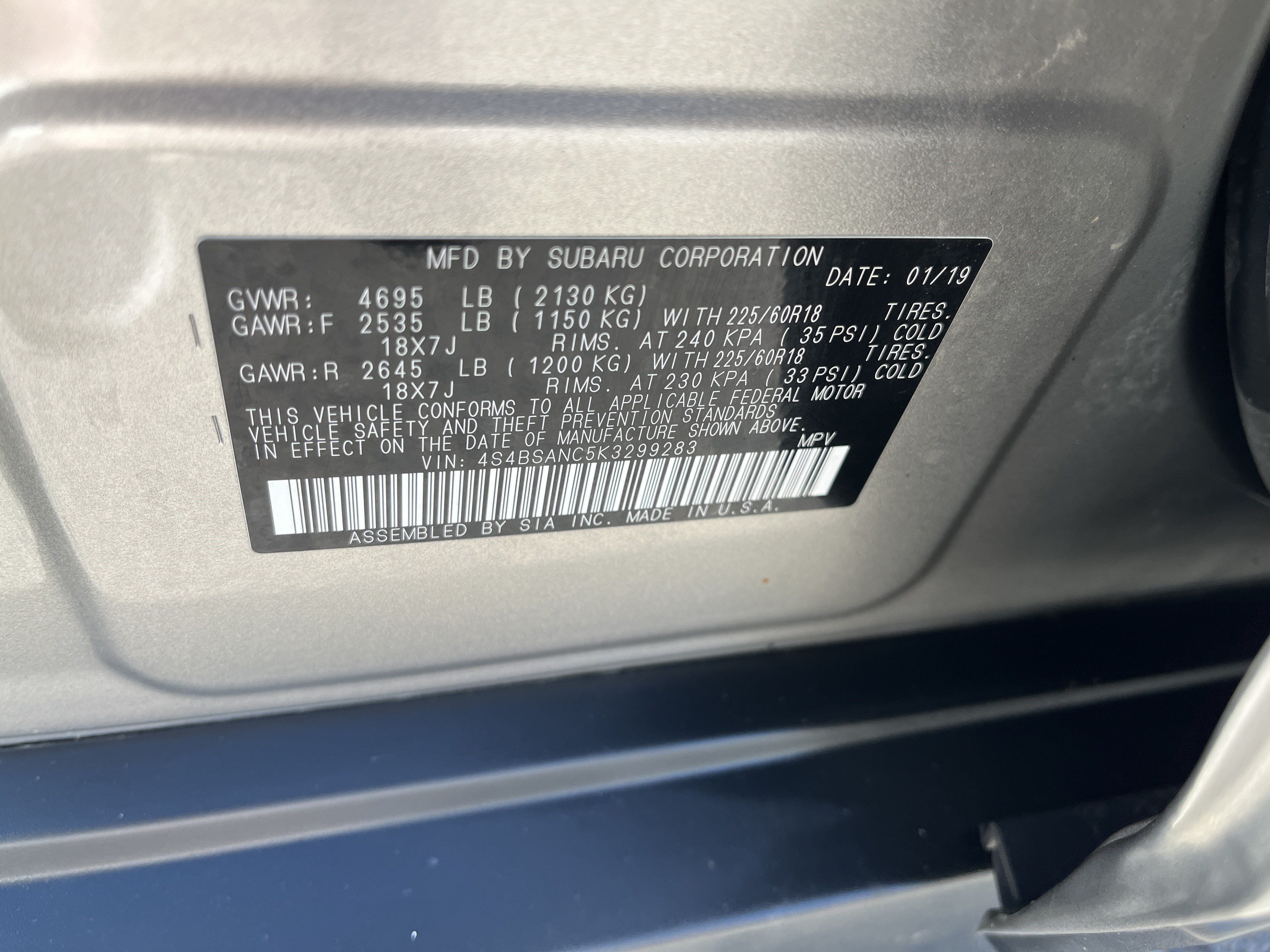 Used 2019 Subaru Outback 2.5i Limited AWD/4WD image 27