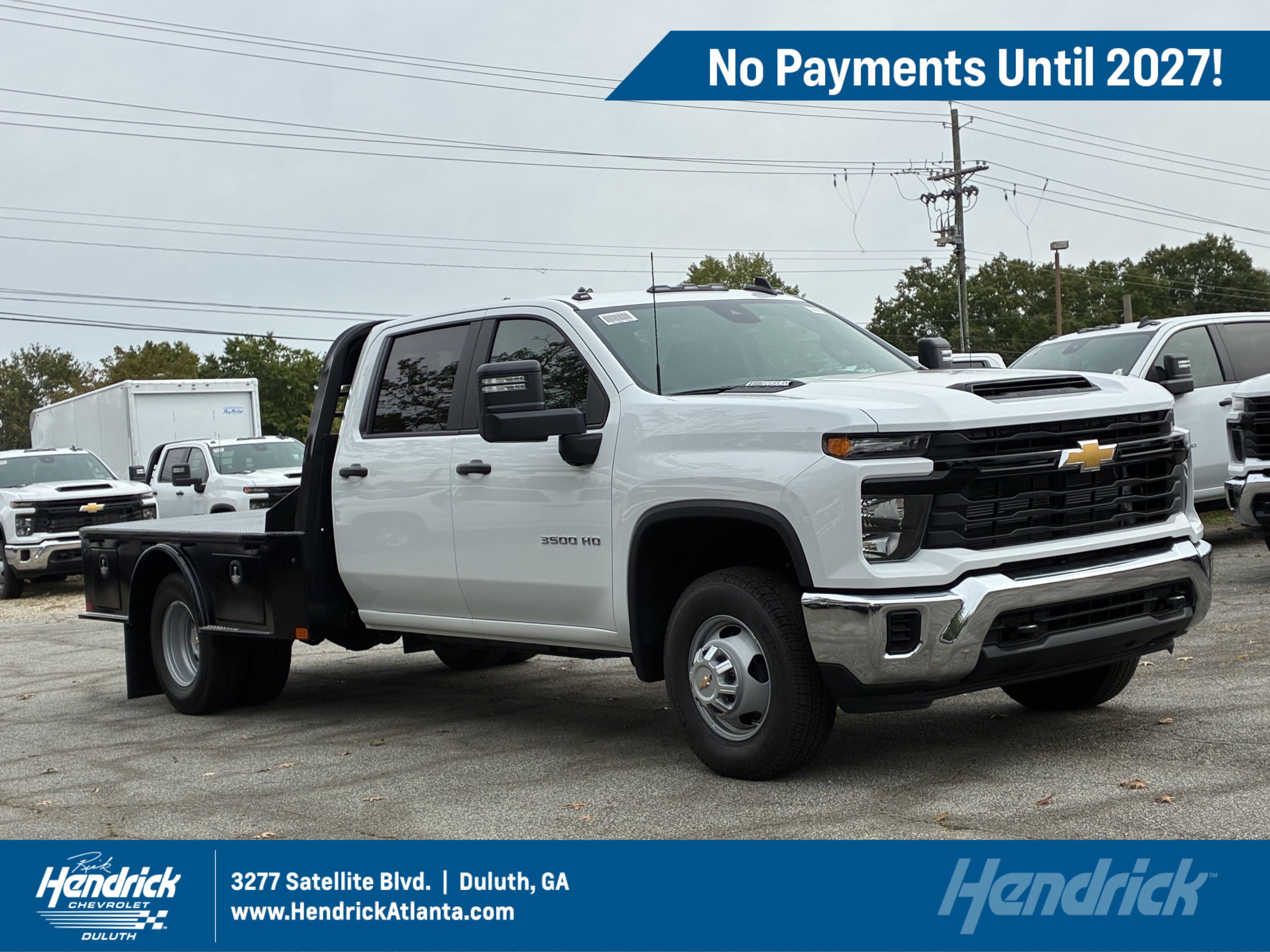 New 2026 Chevrolet Silverado 3500 W/T w/ WT Convenience Package RWD image 1