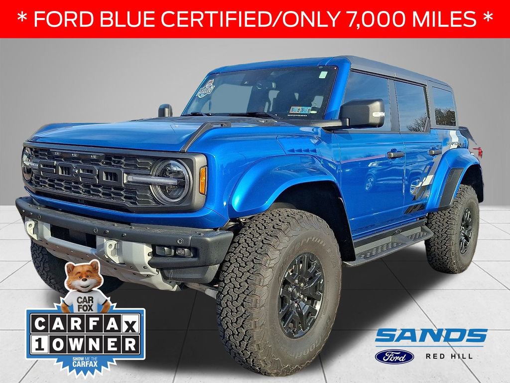 Certified 2024 Ford Bronco Raptor w/ Interior Carbon Fiber Pack 6
