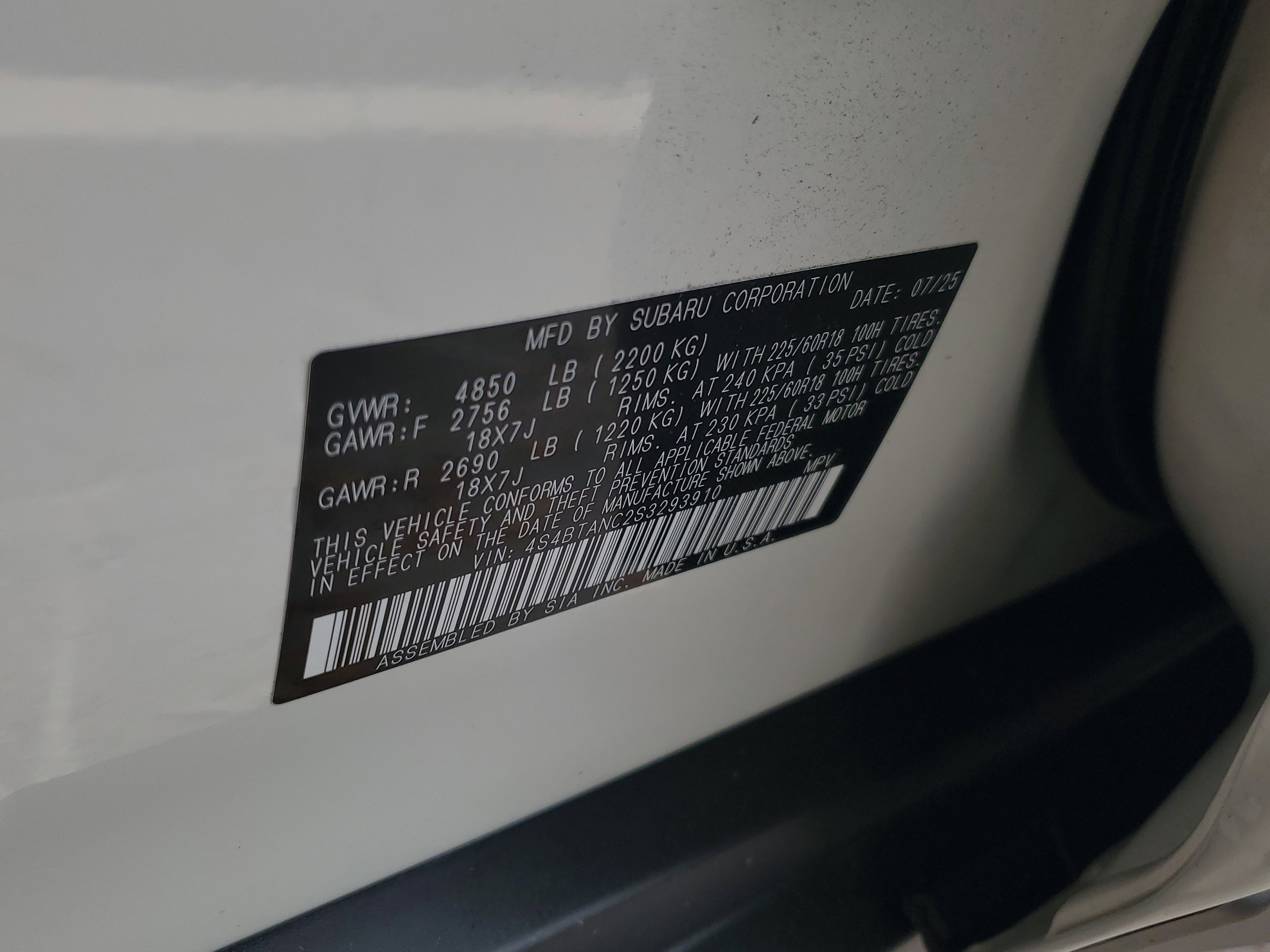 Used 2025 Subaru Outback Limited w/ Popular Package #2 image 30