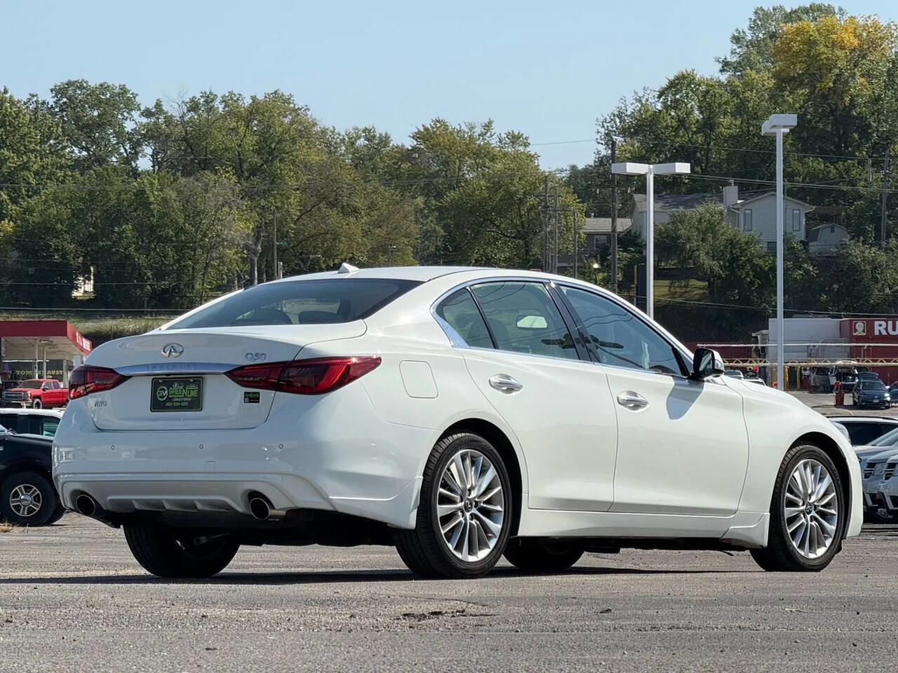 Used 2021 INFINITI Q50 Luxe w/ Cargo Package image 6