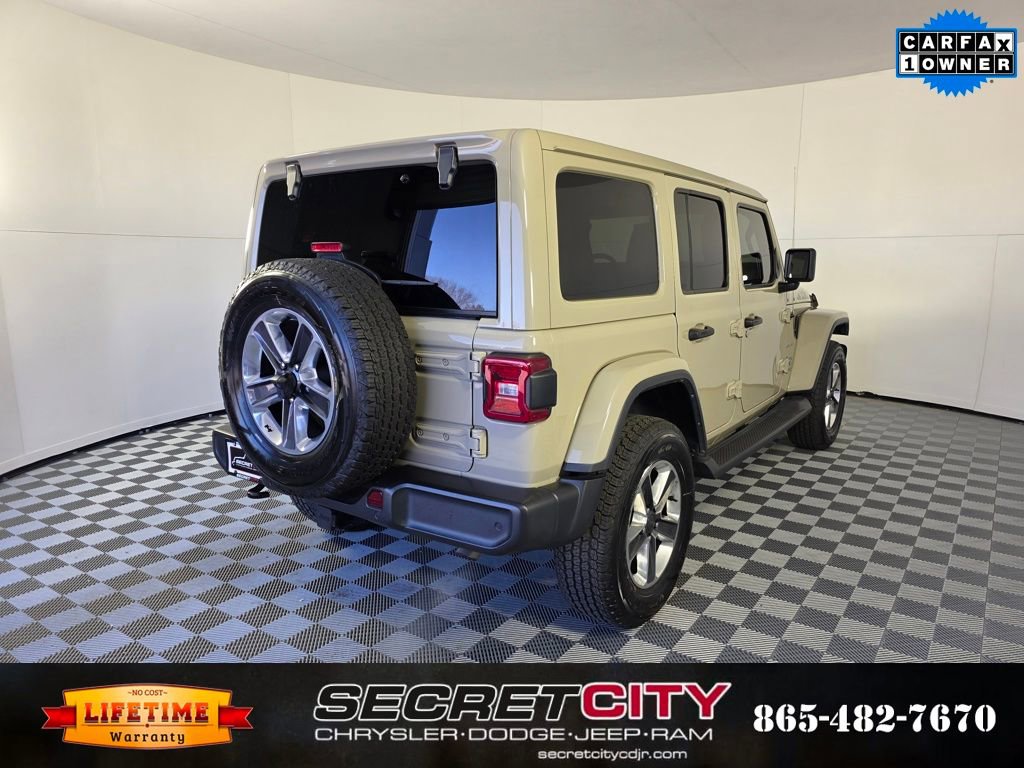 Used 2022 Jeep Wrangler Unlimited Sahara w/ LED Lighting Group image 7