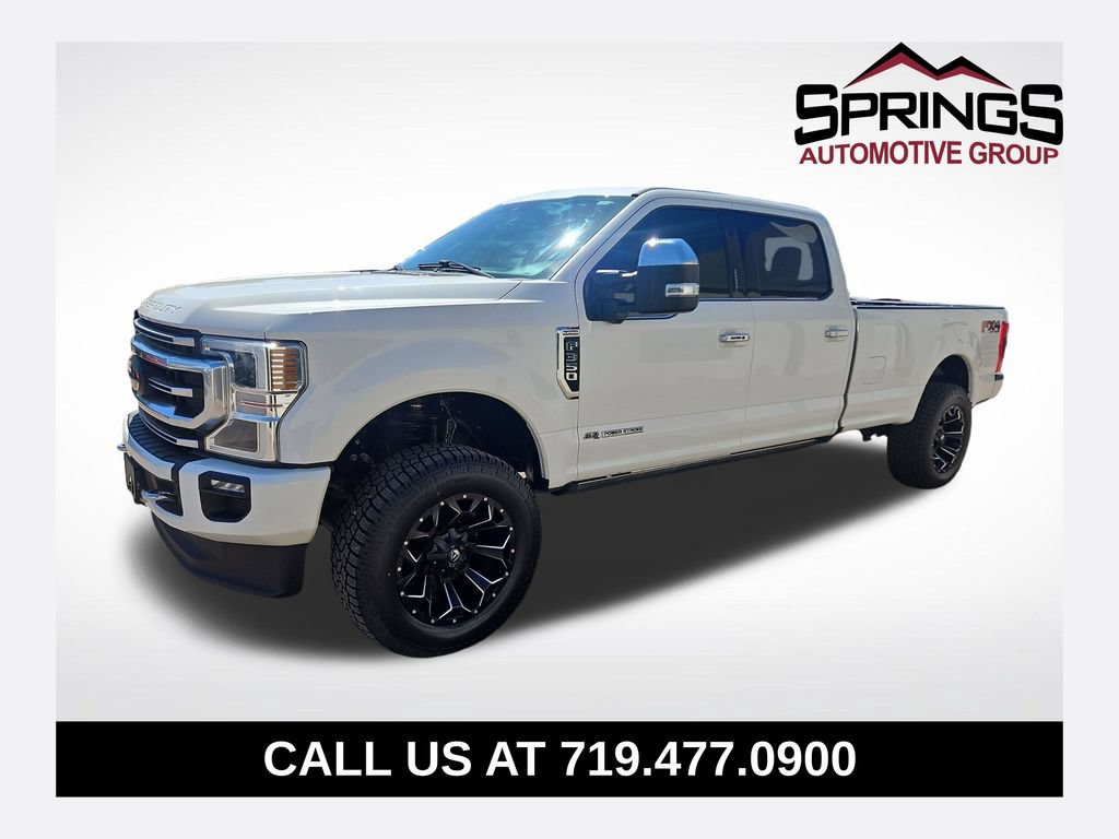 Used 2021 Ford F350 Platinum AWD/4WD image 1