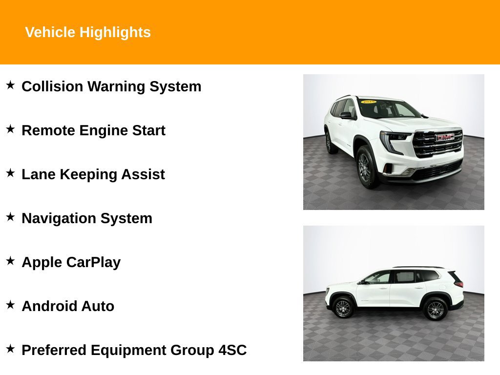 Used 2025 GMC Acadia Elevation FWD image 2