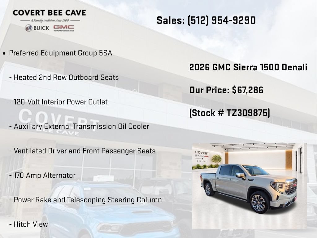 New 2026 GMC Sierra 1500 Denali AWD/4WD image 25