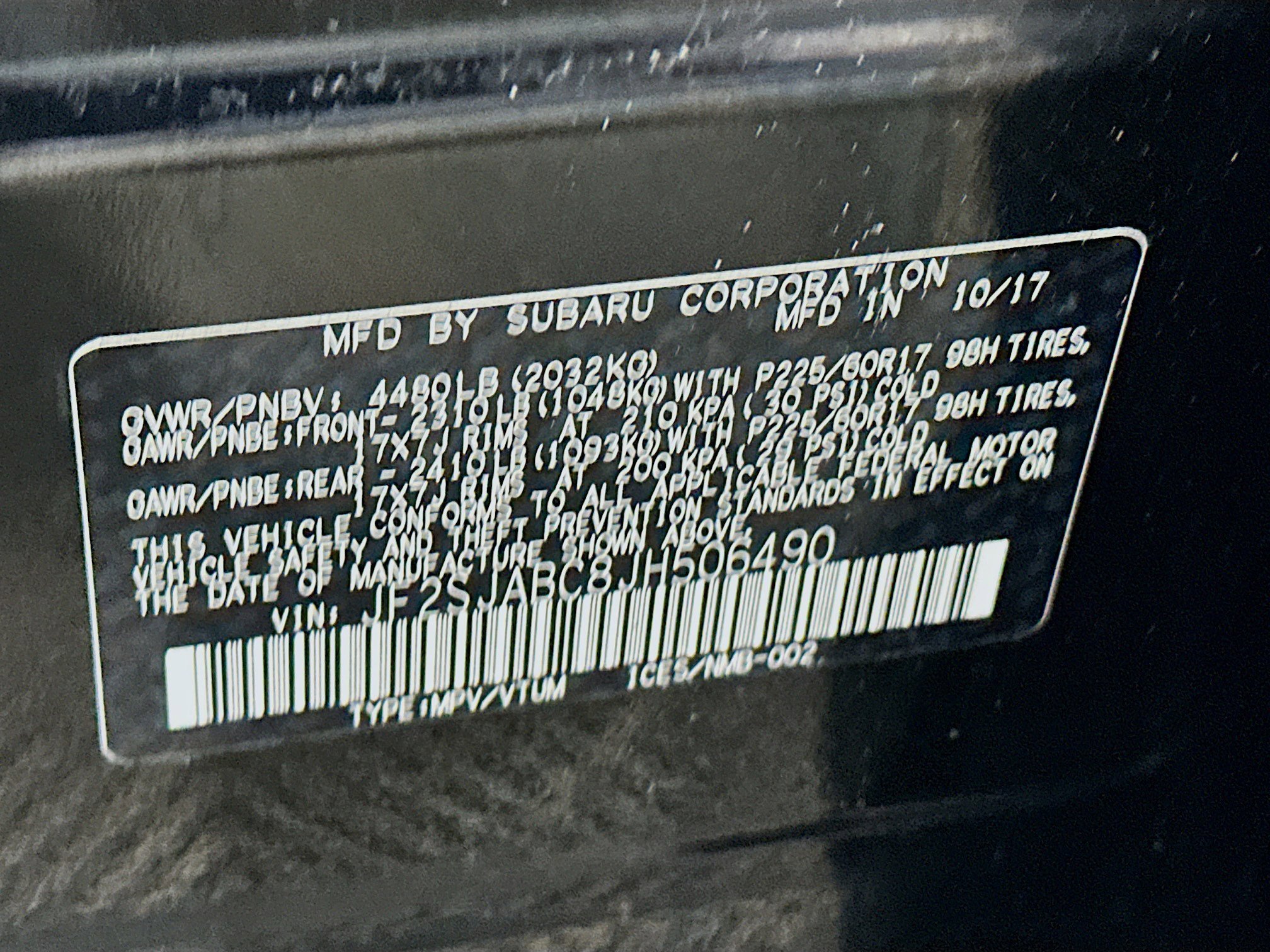 Used 2018 Subaru Forester 2.5i w/ Alloy Wheel Package image 12