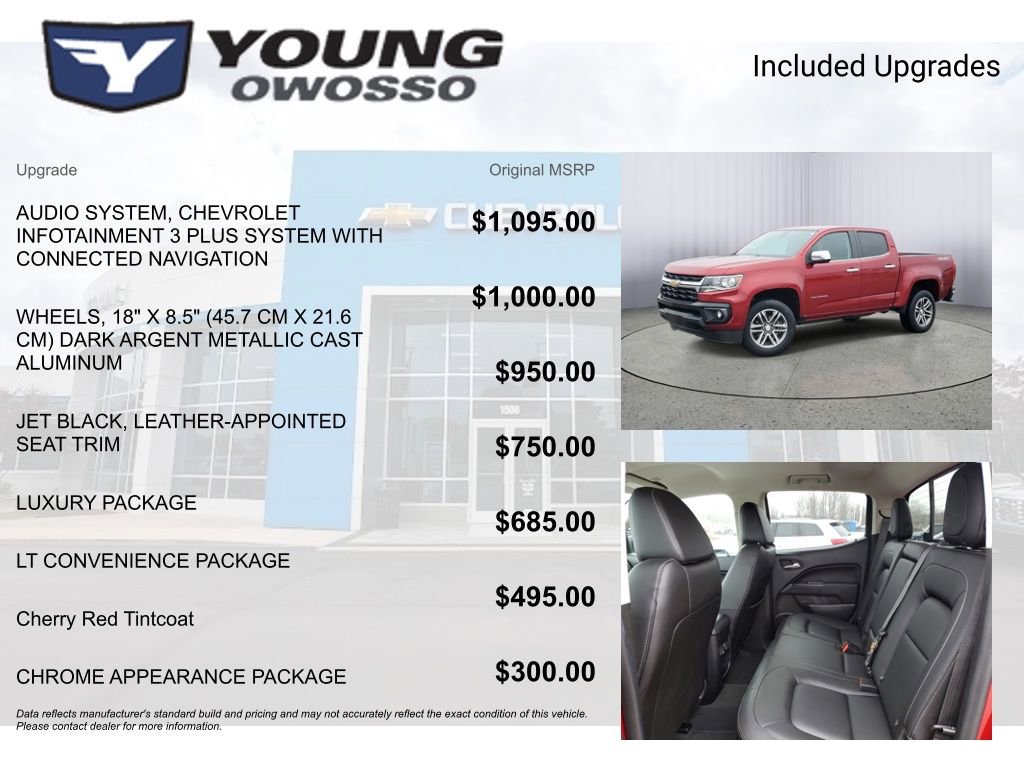 Certified 2022 Chevrolet Colorado LT w/ Luxury Package image 4