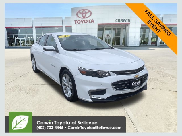 Used 2018 Chevrolet Malibu LT w/ Driver Confidence Package