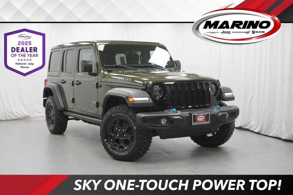 Certified 2023 Jeep Wrangler Unlimited w/ Sun & Screen Package image 1