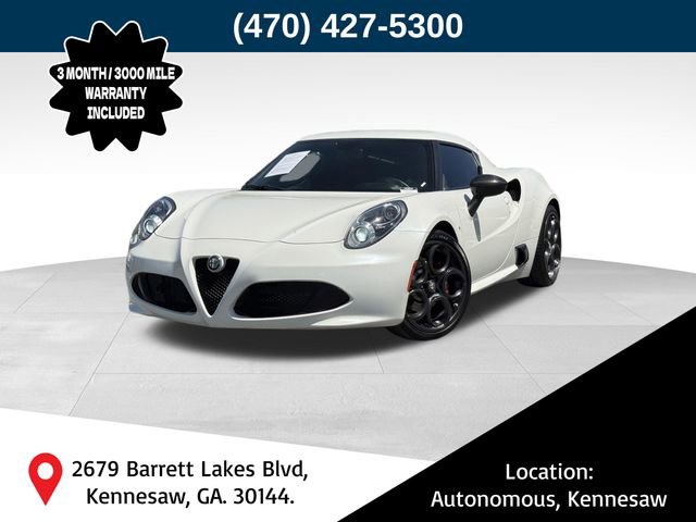 Used 2016 Alfa Romeo 4C Coupe w/ Coupe Track Package 1 image 1