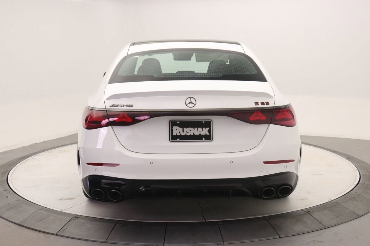 New 2026 Mercedes-Benz E 53 AMG e 4MATIC Sedan image 3