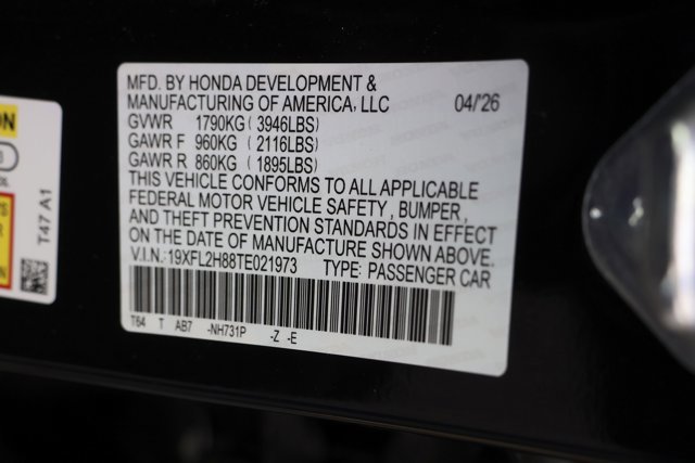 New 2026 Honda Civic Sport image 24