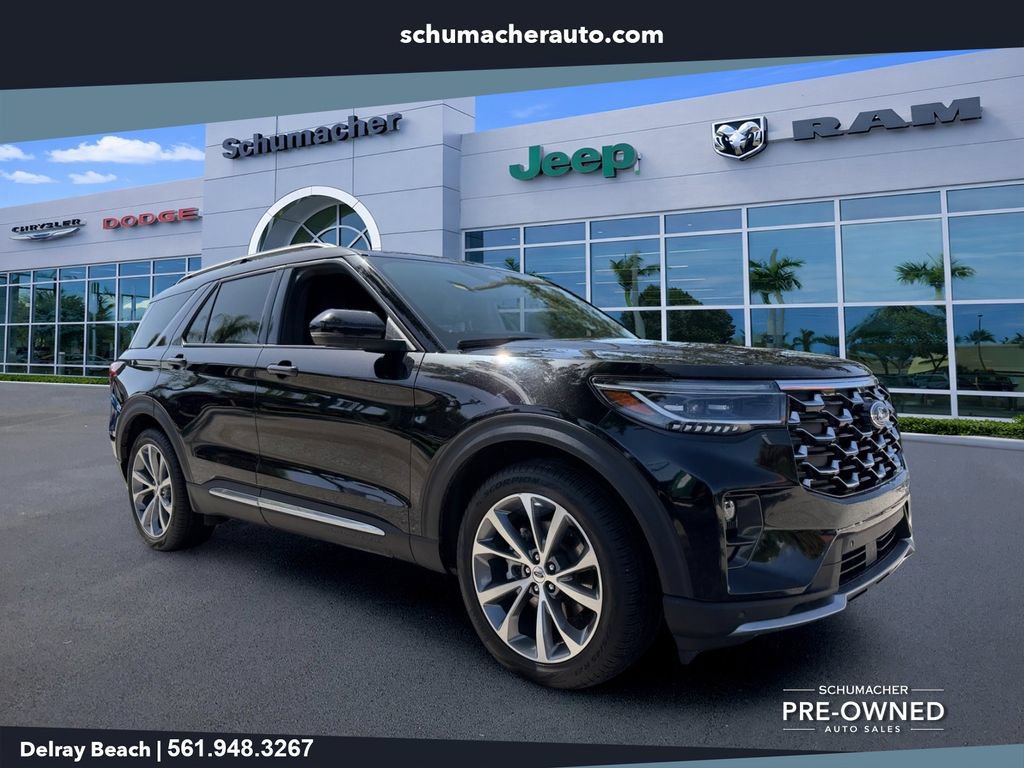 Used 2025 Ford Explorer Platinum w/ Ultimate Package