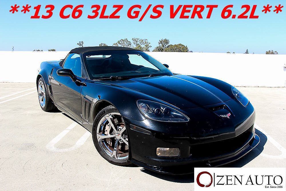Used 2013 Chevrolet Corvette Grand Sport w/ 3LT Preferred Equipment Group RWD image 1