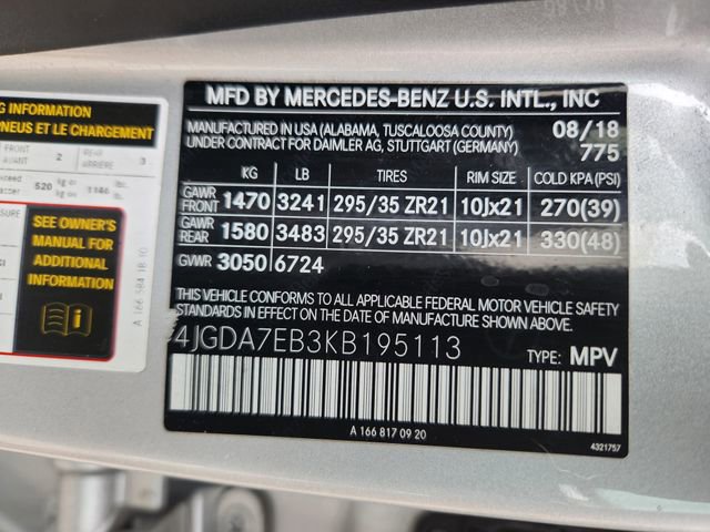 Used 2019 Mercedes-Benz GLE 63 AMG 4MATIC image 29