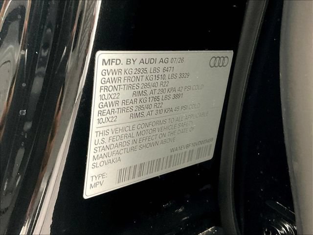 New 2027 Audi Q8 Premium Plus AWD/4WD image 8
