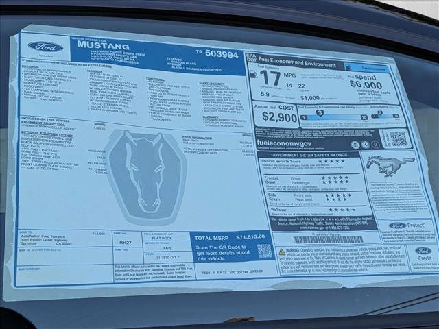 New 2026 Ford Mustang Dark Horse RWD image 18