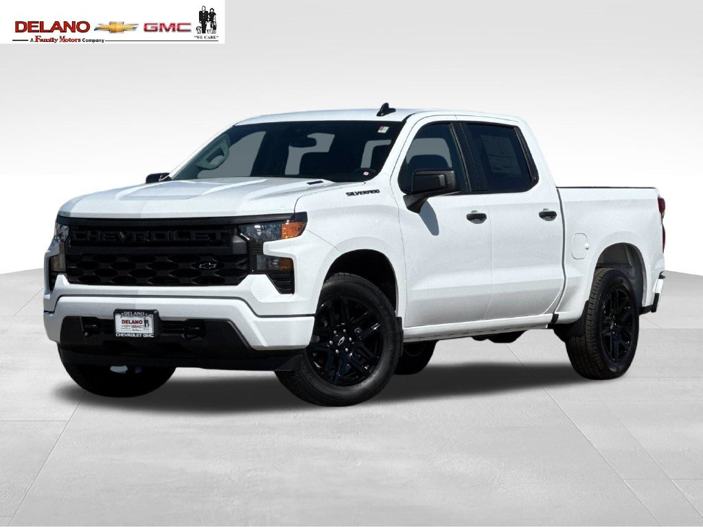 New 2026 Chevrolet Silverado 1500 Custom w/ LPO, Dark Essentials Package RWD image 1