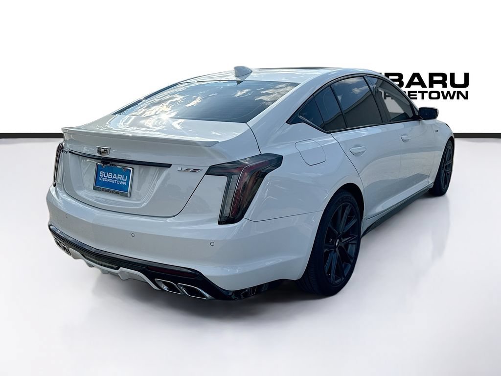 Used 2020 Cadillac CT5 V w/ Driver Awareness Plus Package RWD image 8
