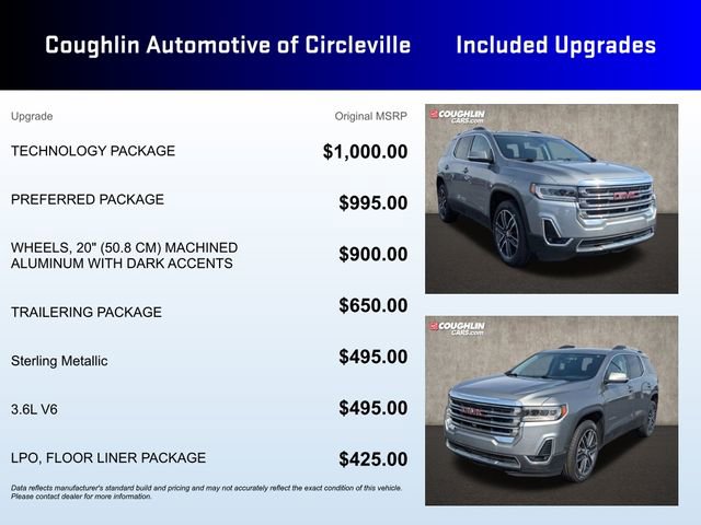 Certified 2023 GMC Acadia SLT w/ Technology Package image 3